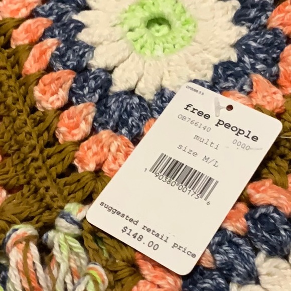 Free People Summer Of Love Crochet Knit Halter Top - Picture 7 of 9